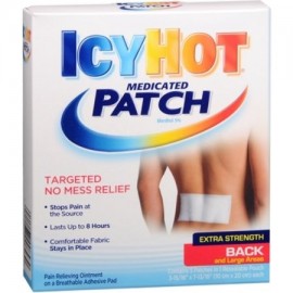 Icy Hot parches medicados Fuerza Extra Grande (Volver) 5 Cada Uno (Pack de 3)