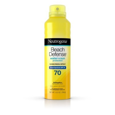 Neutrogena Playa de la defensa Body Spray protector solar de amplio espectro FPS de 70 6.5 Oz.