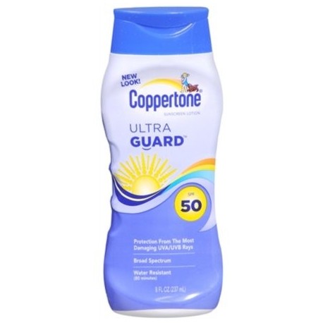 Coppertone Ultra Guardia loción de protección solar SPF 50 8 fl oz