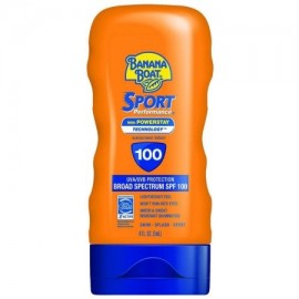 Banana Boat Rendimiento Deportivo loción de protección solar SPF 100 de 4 onzas