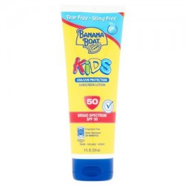 Banana Boat Niños loción de protección solar UVA - UVB de amplio espectro SPF 50 8 fl oz