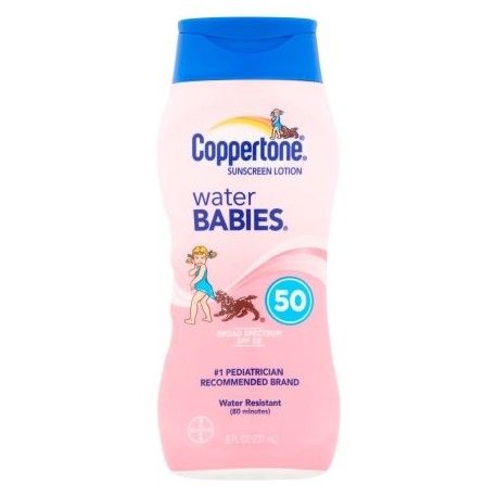 Coppertone niños del agua loción de protección solar SPF 50 8 fl oz