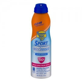 Banana Boat Rendimiento Deportivo Coolzone enfría de forma instantánea y refresca Protector solar SPF 50- 6.0 OZ