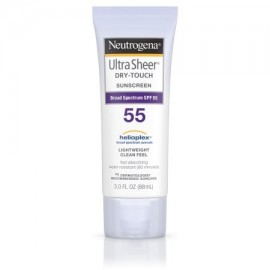 Neutrogena Ultra Sheer Dry-Touch Protector solar de amplio espectro Spf 55 3 Oz.