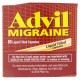 Advil Cápsulas rellenas migraña ibuprofeno Analgésico líquido 200 mg 80 ct