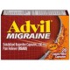 Advil solubilizada Ibuprofen cápsulas 200 mg Analgésico (AINE) Advil Migraña 20 ct
