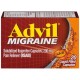 Advil solubilizada Ibuprofen cápsulas 200 mg Analgésico (AINE) Advil Migraña 20 ct
