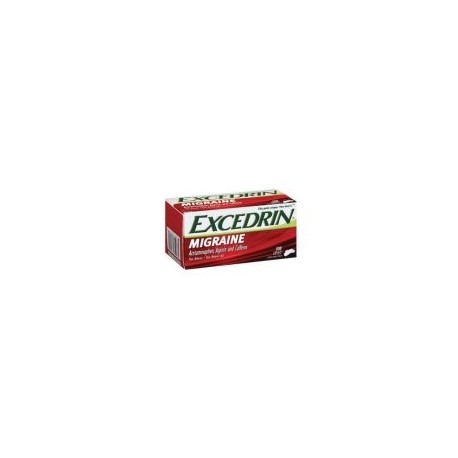 Migrain CPLT 100 Tamaño 100ct migrain CPLT 100ct Excedrin migraña cápsulas Analgésico auxilios - 100 cada uno 3 Pack Por Exc