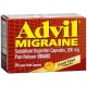 72 Packs- Advil migraña para aliviar el dolor Liqui-Gels - 20 Ea