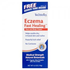 Triderma MD Eczema rápida curación de la cara y loción para el cuerpo con el tubo de bonificación 42 oz