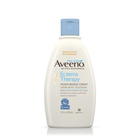 Aveeno Eczema Terapia Crema hidratante alivia la piel irritada 12 Oz