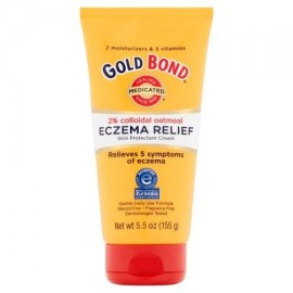Gold Bond medicados alivio de Eczema Protector Piel Crema con harina de avena coloidal 55 oz