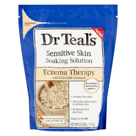 Terapia Eczema Solución Sensible El remojo de la piel del Dr. Teal 2.5 lb