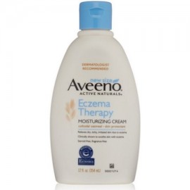 Aveeno activo Naturals Eczema Terapia Hidratante Cream 12 oz (Pack de 4)