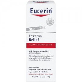 Eucerin Eczema alivio instantáneo Terapia Creme 2 oz (Pack de 3)