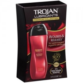 Trojan Despierta y lanzamientos Lubricante personal 3 fl oz