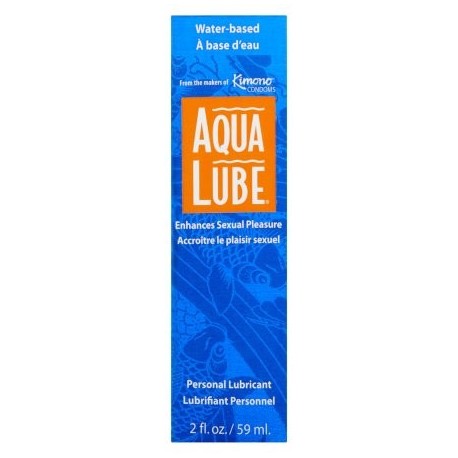 Aqua Lube Liso y sedoso lubricante personal 2 fl oz