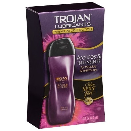 Trojan Lubricantes premium Colección Despierta y se intensifica 30 onzas líquidas