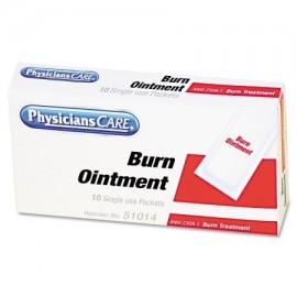 PhysiciansCare de primeros auxilios primeros auxilios Sólo kit de recarga Burn paquetes de crema 12 - Box