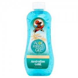 Burn Cream Aloe Freeze Gel for Sunburn Relief with Lidocaine Australian Gold 8fl. oz