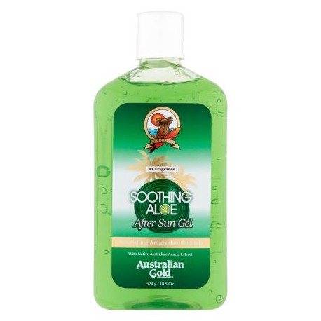 Calmante de Aloe After Sun Burn alivio natural del gel Australian Gold 185 fl oz