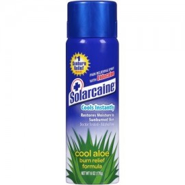 Solarcaine fresco de Aloe Burn Relief Fórmula para aliviar el dolor Spray con lidocaína 6 oz