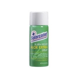 Solarcaine Burn Relief Aloe extra Aerosol - 4.5 Oz paquete de 2