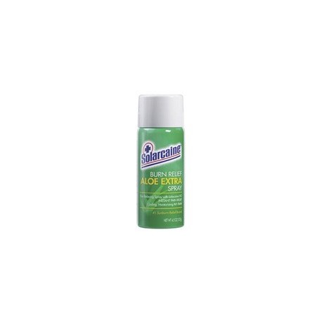 Solarcaine Burn Relief Aloe extra Aerosol - 4.5 Oz paquete de 2