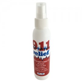Spray para quemaduras psoriasis eczema herpes zóster picazón en la piel y picaduras de mosquitos por 911 Relief