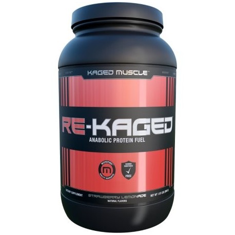 Kaged Muscle Re-Kaged - 20 Porciones limonada de fresa (proteína de suero)