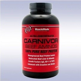 MUSCLEMEDS CARNIVOR BEEF AMINOS 300 CAPSULAS