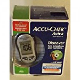 Accu-Chek Aviva Control de la diabetes Kit - Sistema medidor con diez tiras de prueba (nuevo diseño)