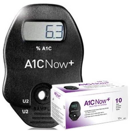 Ahora prueba A1C Kit de A1C Control de la diabetes muestra de sangre 10 pruebas