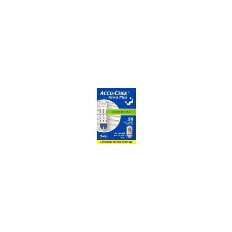 ROCHE ACCU-CHEK Aviva PLUS DE GLUCOSA EN LA DIABETES TIRAS DE 50 04528948001 (NFRS)