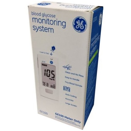 2 paquete de monitoreo de glucosa en la diabetes azúcar en la sangre Monitor de metro de prueba de Gaza Tester
