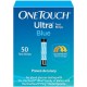 OneTouch tiras reactivas de glucosa Ultra Blue Blood 50 Ct