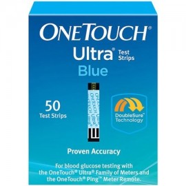 OneTouch tiras reactivas de glucosa Ultra Blue Blood 50 Ct