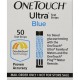 OneTouch tiras reactivas de glucosa Ultra Blue Blood 50 Ct