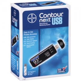 Bayer Contour Sistema de glucosa en sangre Siguiente USB