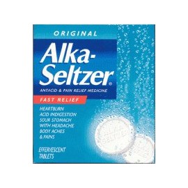 Alka-Seltzer antiacido, efervescente 36Tabletas