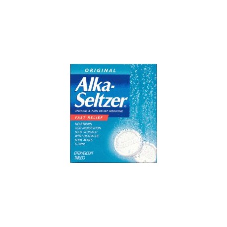 Alka-Seltzer antiacido, efervescente 36Tabletas