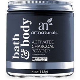 ARTNATURALS BLANQUEADOR DENTAL CON CARBÓN ACTIVADO 113 GR