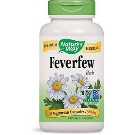 NATURES WAY FEVERFEW REMEDIO NATURAL PARA LAS MIGRAÑAS 180 CAPSULAS