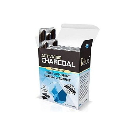 ACTIVATED CHARCOAL SUPPLEMENT DESINTOXICANTE NATURAL 90 CAPSULAS