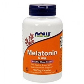 NOW MELATONIN SUPLEMENTO PARA DORMIR BIEN 180 CAPSULAS