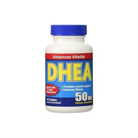 DHEA 50 MG SUPLEMENTO ENERGETICO NATURAL 50 CAPSULAS