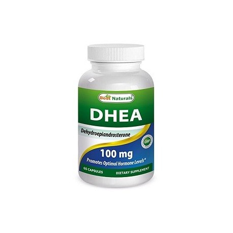 BEST NATURALS DHEA SOPORTE OPTIMO DEL EQUILIBRIO HORMONAL 100 MG 60 CAPS