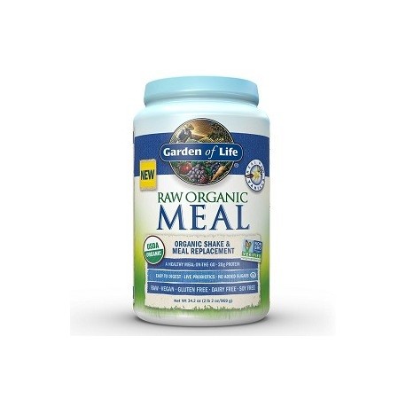 GARDEN OF LIFE MEAL REPLACEMENT PROTEINA PURA 969 GRAMOS