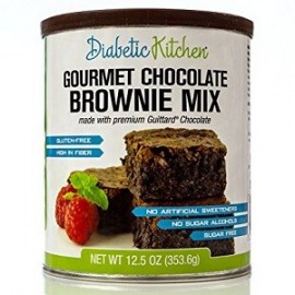 GOURMET CHOCOLATE BROWNIE MIX DULCE PARA DIABETICOS 354 GRAMOS