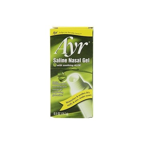 AYR SALINE NASAL GEL REMEDIO PARA LA RESEQUEDAD NASAL 15 ML